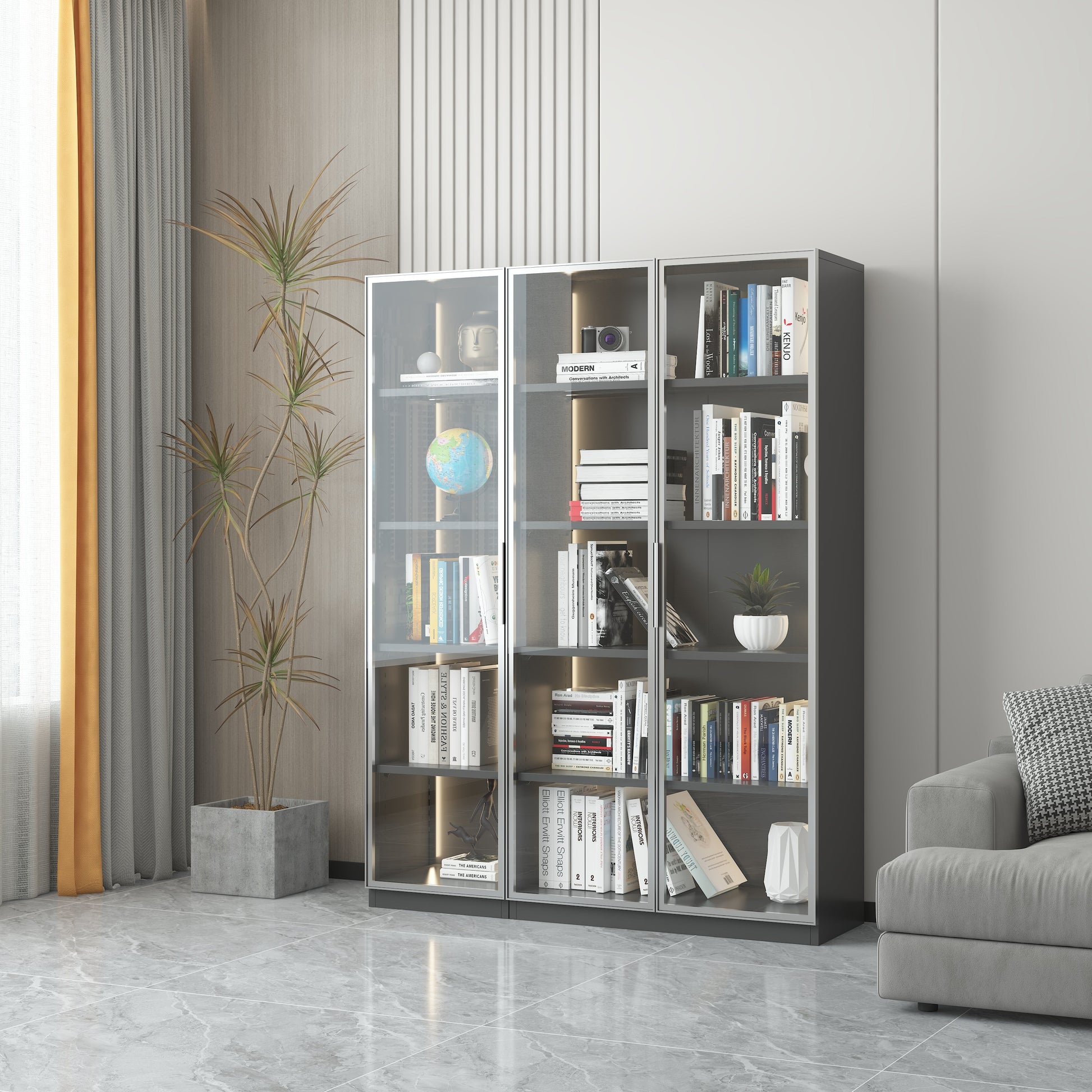 Single door display cabinet - Korvel