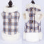 Dog clothing with warmth and plush that can be pulled vest teddy bear small dog cat pet clothing - Korvel