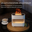 New Products Rain Cloud Fire Humidifier Water Drip Novedades  Rain Water Diffuser Fire Flame Humidifier Aroma Diffuser - Korvel