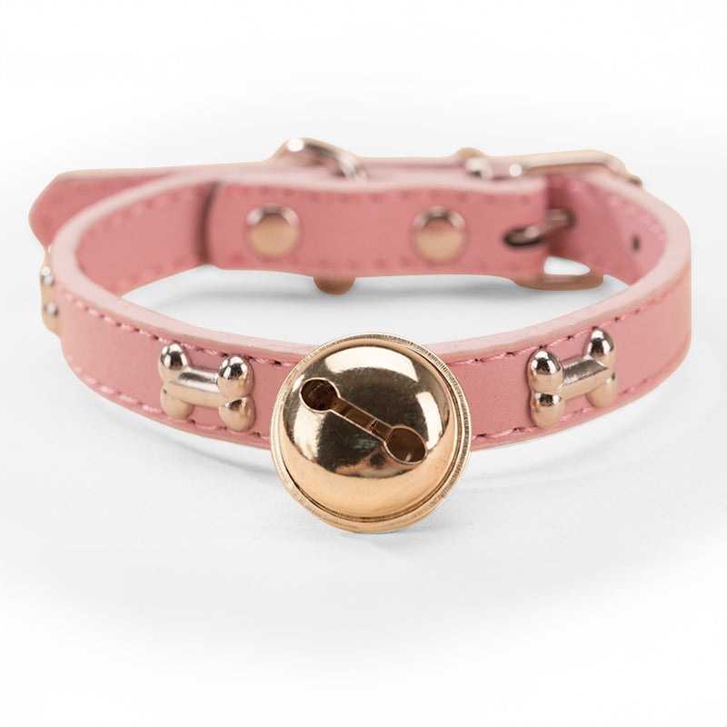 Claw Print Bone Alloy Bells for Pet Collars - Supplies for Dogs & Cats - Korvel