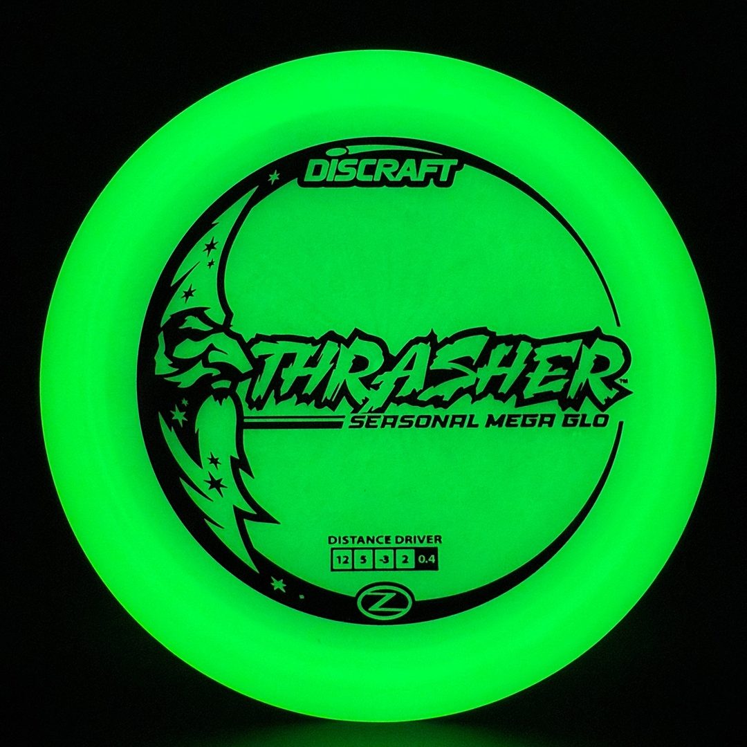 Mega Glo Thrasher - Disque de Golf de Nuit Saisonnière