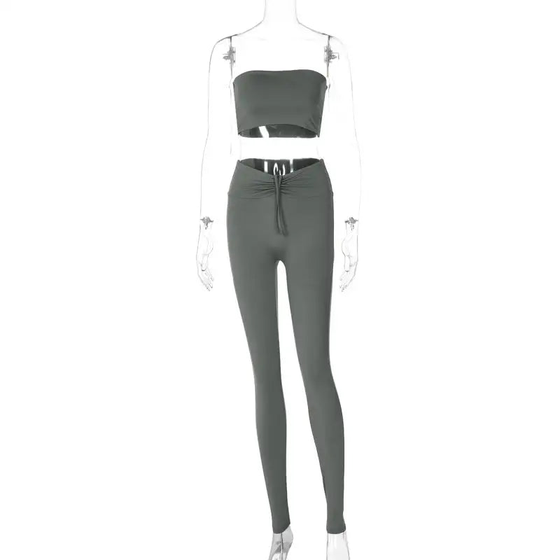 Conjunto de Top Tubo SlimFit - Conjunto de Ropa Elegante y Versátil