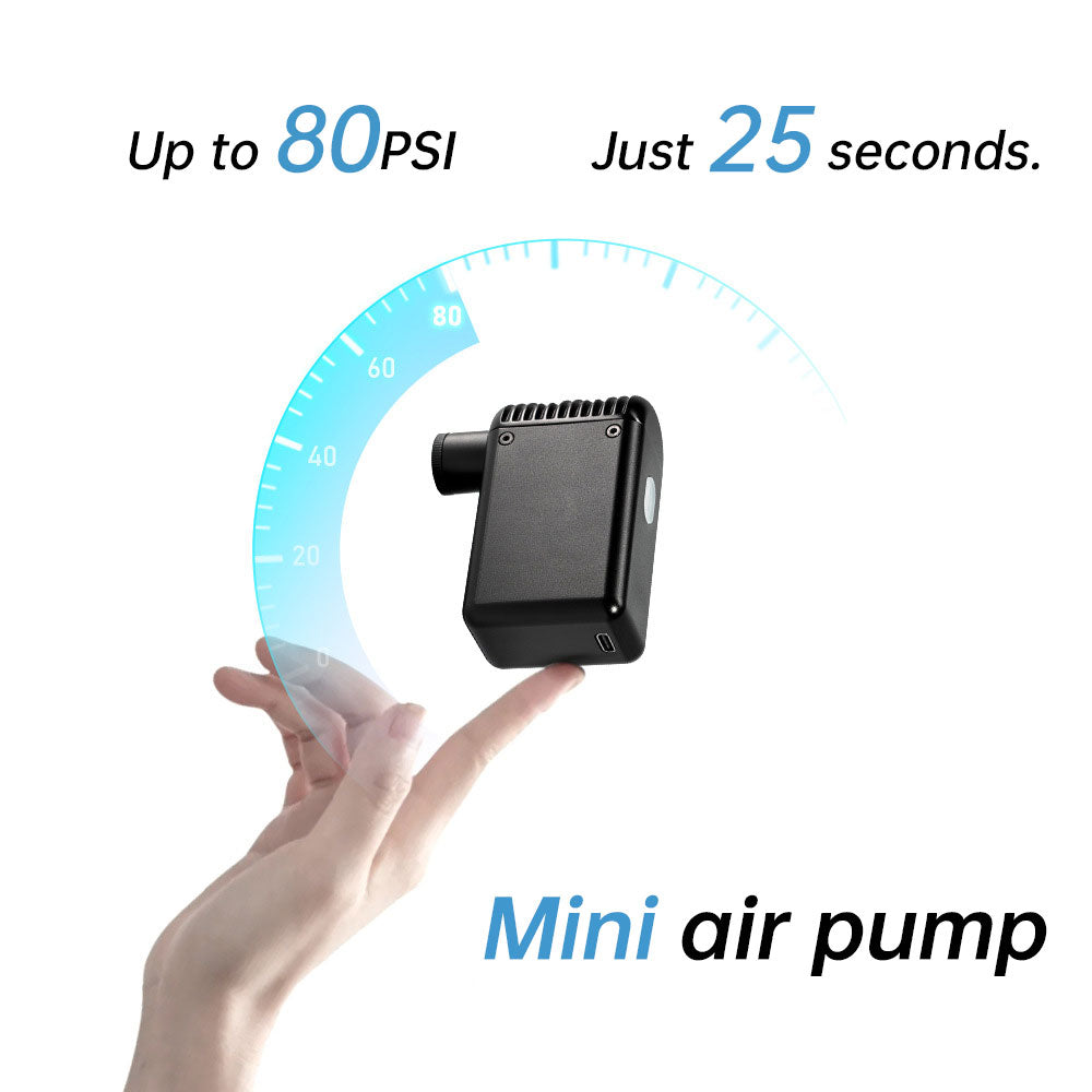 Portable Mini Electric Bicycle Air Pump