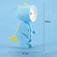 Mini Dinosaur Night Light Battery Magnetic Folding Nights Lamp Bedroom Bedside Table Ornaments Children's Toys LED Night Lights - Korvel