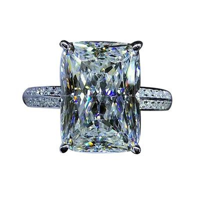 Explosive new style set with oversized zircon rings, simple women's rings, gifts, and accessories - Korvel