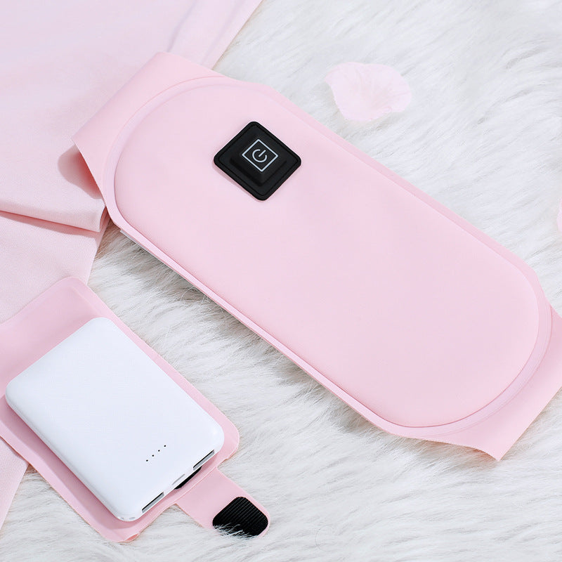 Menstrual Period Artifact Graphene Heating Belt Female Palace Cold Warm Belly Charging Moxibustion Warm Palace Belt - Korvel