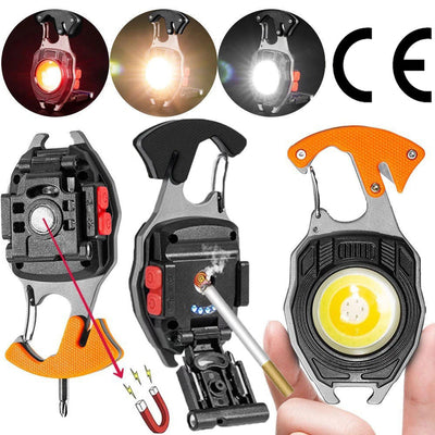 Multifunctional Keychain Work Light - Portable LED Torch