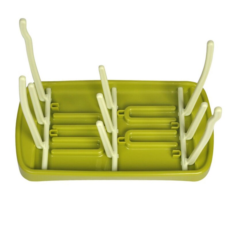 Premium Baby Bottle Drying Rack in Blue & Pink