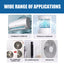 Air Conditioner Foam Cleaner For Home, Air Conditioning Purification Cleaning Decontamination Odor Removal Inside And Outside Machine Cleaning - Korvel