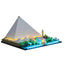 Compatible with LEGO 21058 Giza Pyramid building blocks, LED lighting fixtures, and building supporting lighting - Korvel