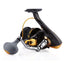 YUMOSHI Carrete de Pesca Spinning 12 + 1 Rodamientos