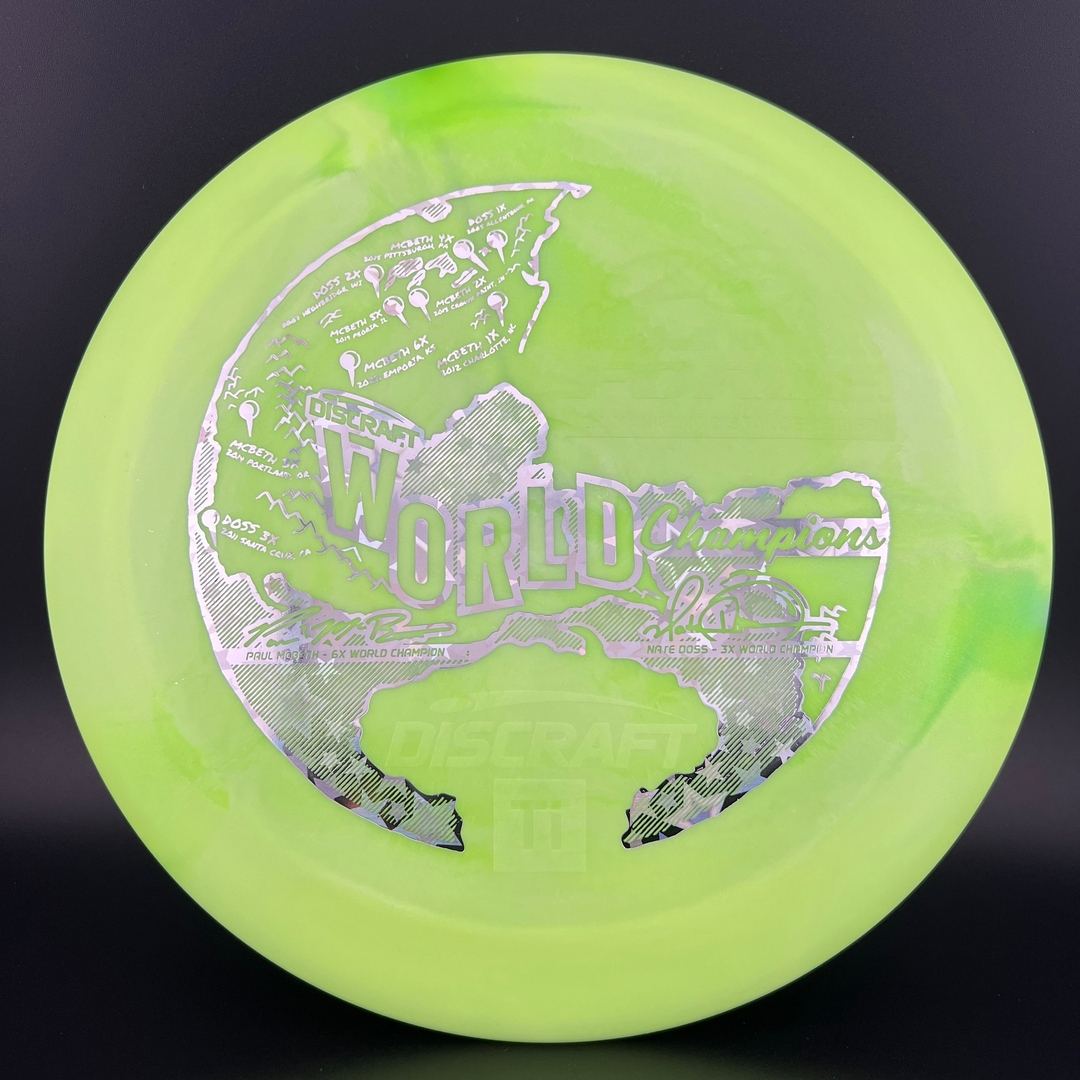 Ti Swirl Force - Paul McBeth x Nate Doss Disco de Golf