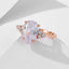 S925 Sliver Moissanite Rings for Women D VVS1 Pear Shape Diamond Engagement Wedding Fine Jewelry Gift - Korvel