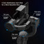 F8 mobile phone camera stabilizer handheld three-axis anti shake platform Tiktok live broadcast tripod short video camera stabilizer - Korvel