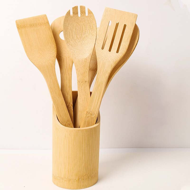 Cooking Spoon With Holder - Korvel