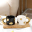Mug en céramique électroplaqué élégant pour café et jus