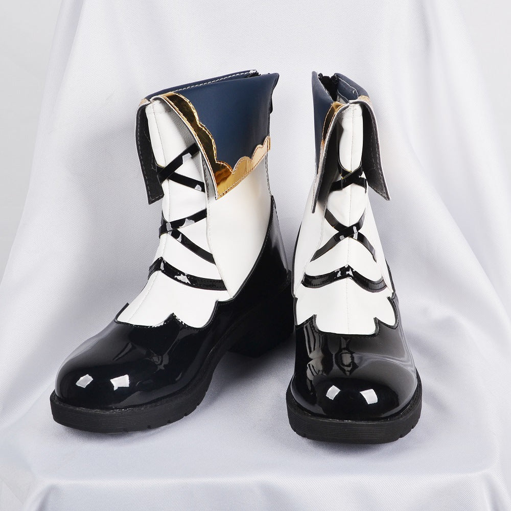 Genshin Impact cosplay animation clothing anime game Luoli girl Mond Barbara cos clothing matching shoes - Korvel