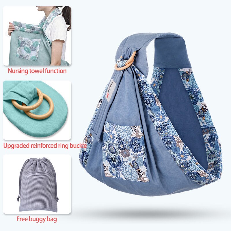Newborn Kangaroo for Baby Pack Baby Imitating Mother's Uterus Dual Purpose Baby Care Cover Carrier Mesh Fabric Breastfeeding - Korvel