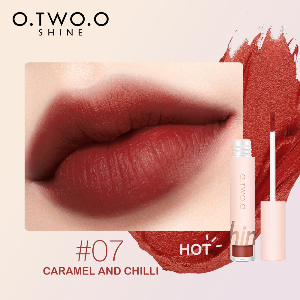 Soft Velvet Mist First Love Lip Slime Blush Eyeshadow Can Be Used For Three Velvet Non-Stick Cups Do Not Lose Color SE001 - Korvel