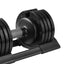 52LBS Adjustable dumbbell steel and plastic - Korvel