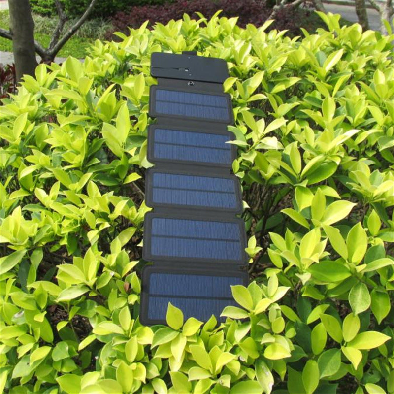 Lerranc Portable Folding Solar Charger - 10W Power Bank