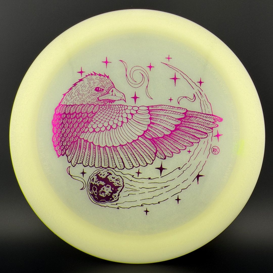 Quantum Lunar Falcon Disc - Rare Stardust DM Stamp