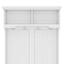 Hall Tree with Storage Shoe Bench for Entryway and Hallway, 4-in-1 Design Coat Racks with 4 Hooks for Living Room, White - Korvel