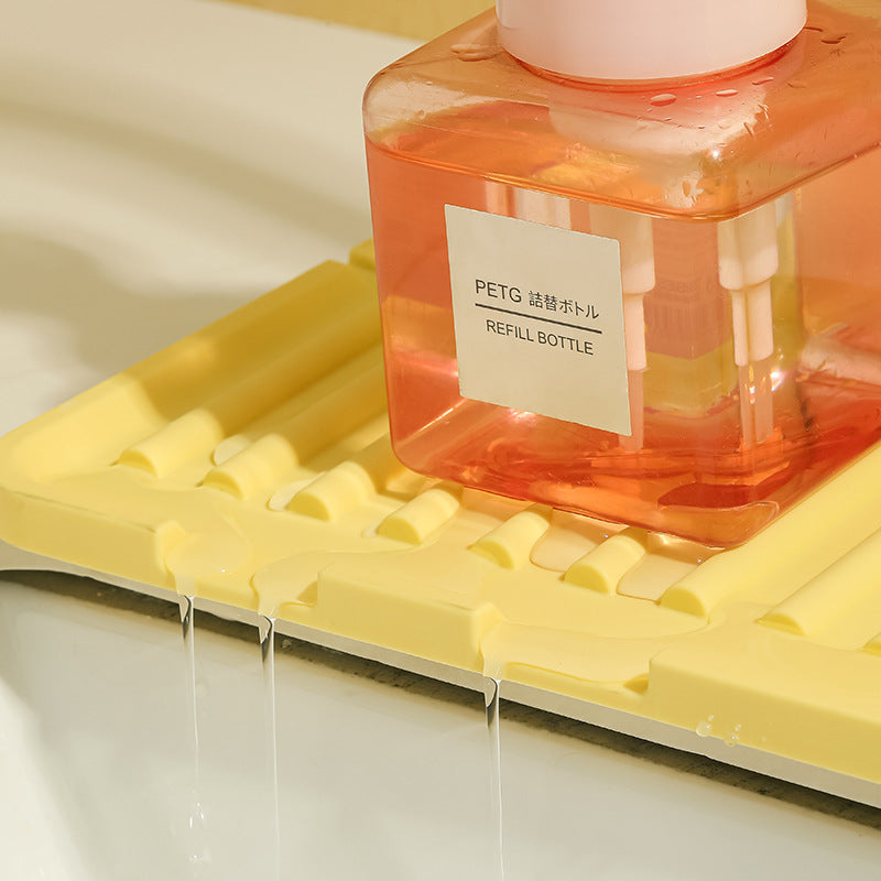 Silicone Slope Drain Mat for Kitchen Sinks