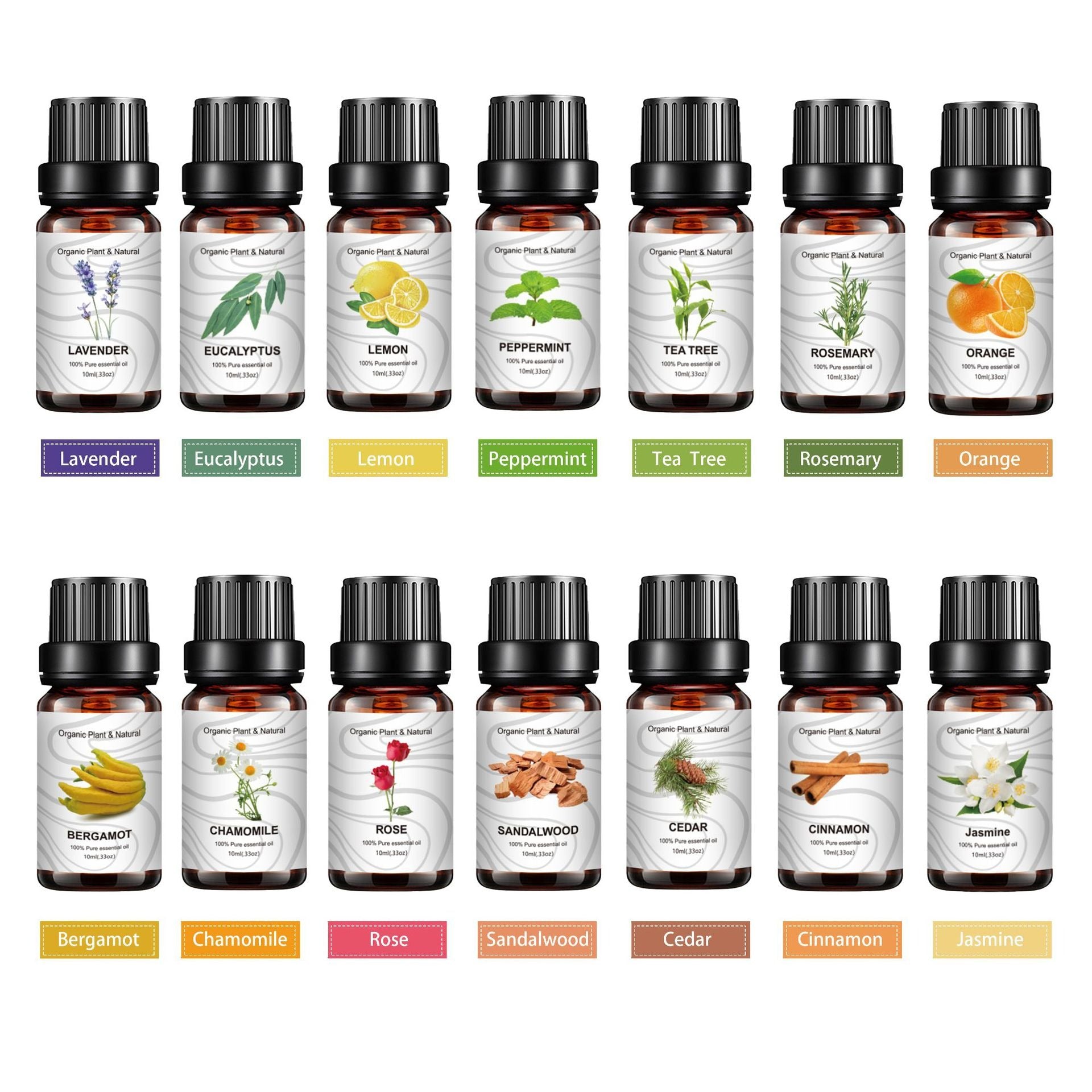14 Piece Cross border Unilateral Essential Oil Set Box Unisex 14 Pack Body Set 10ml - Korvel