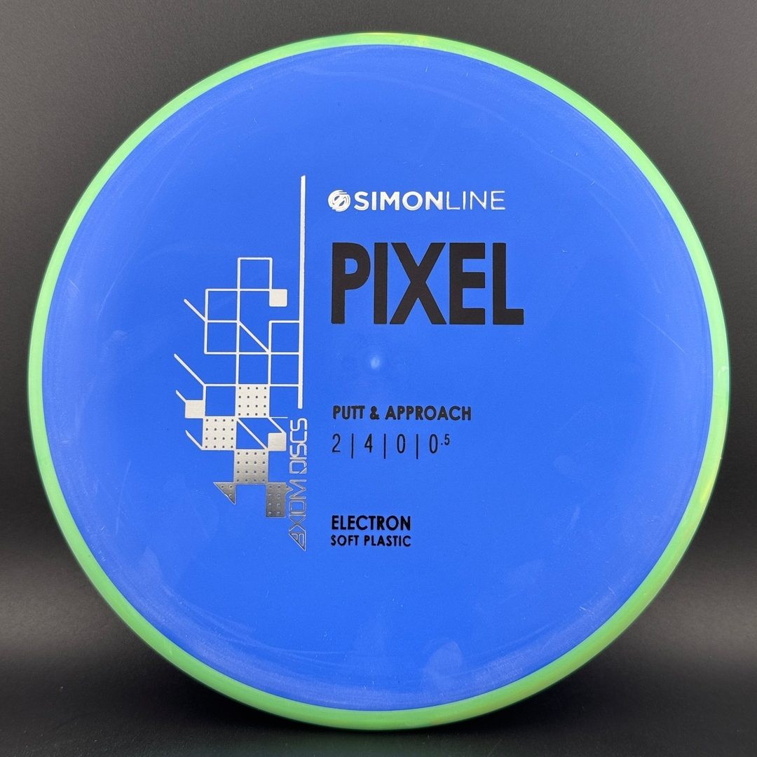Soft Electron Pixel - Simon Line Disc Golf Putter