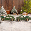 Fashionable Dark Green Car Ornament for Christmas