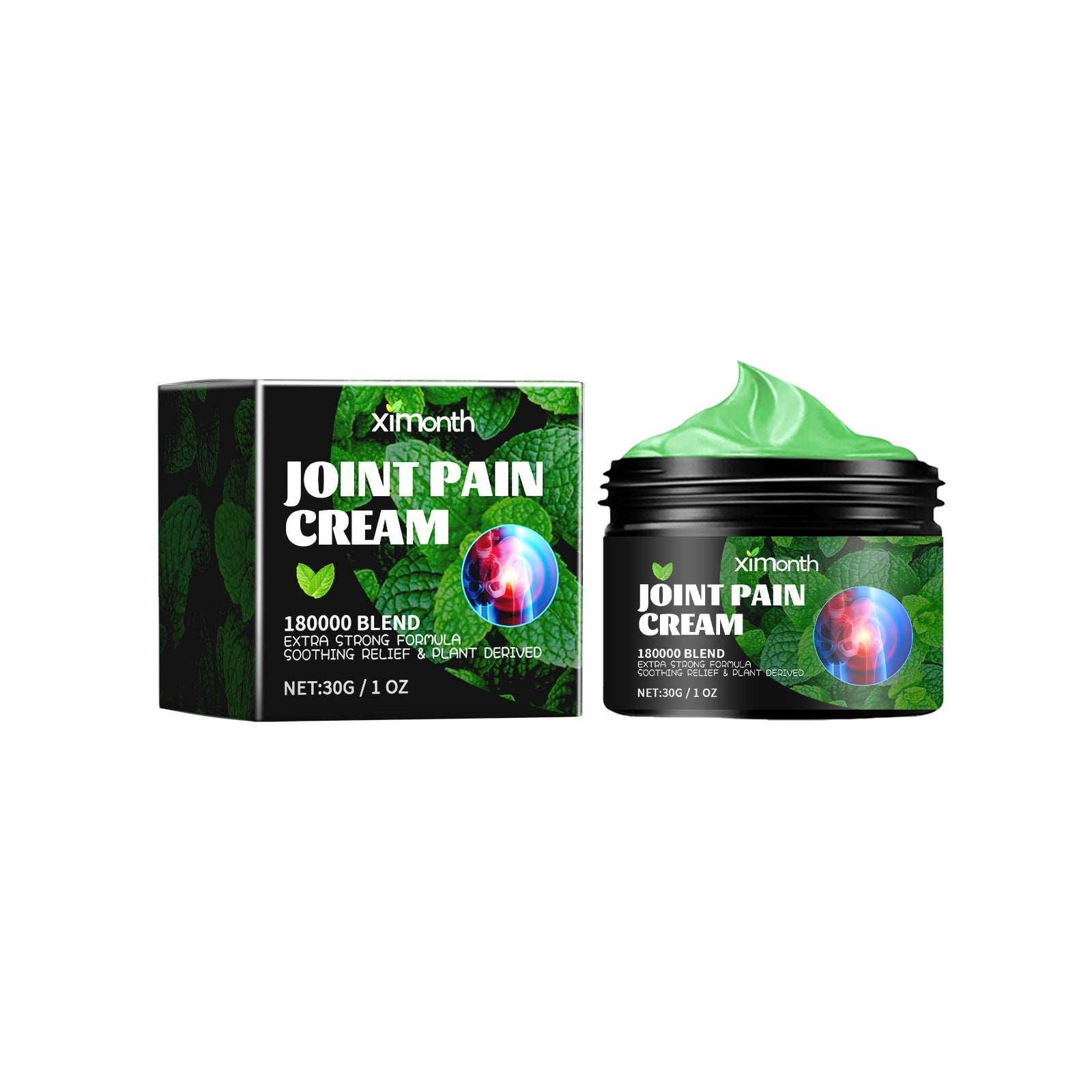 Joint Pain Cream, Joint Pain Relieve Neck Shoulder Blades Lumbar Spine Sour Bloated Body Care Cream - Korvel