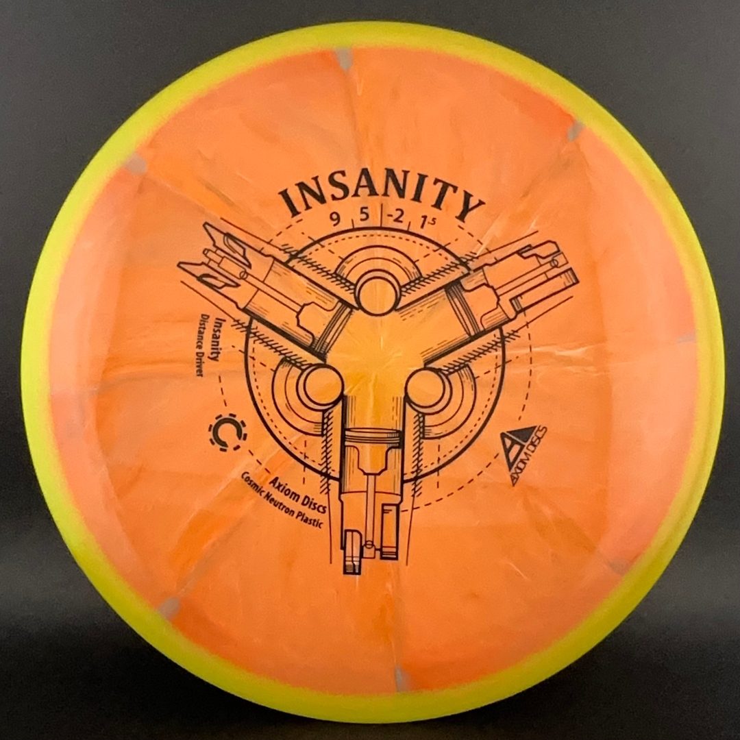Cosmic Neutron Insanity Disc Golf Driver