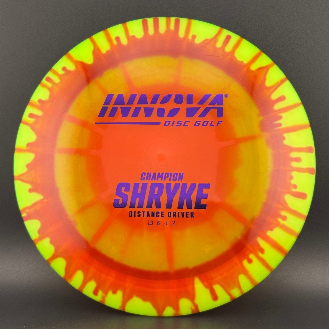 I-Dye Champion Shryke Disc Golf Driver