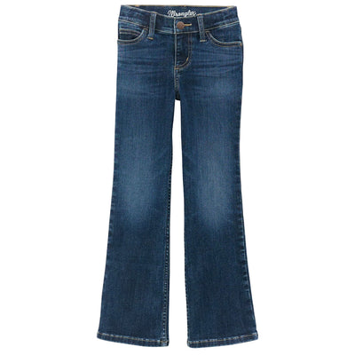 Lacey Dark Wash Boot Cut Jeans for Girls | Wrangler - Korvel