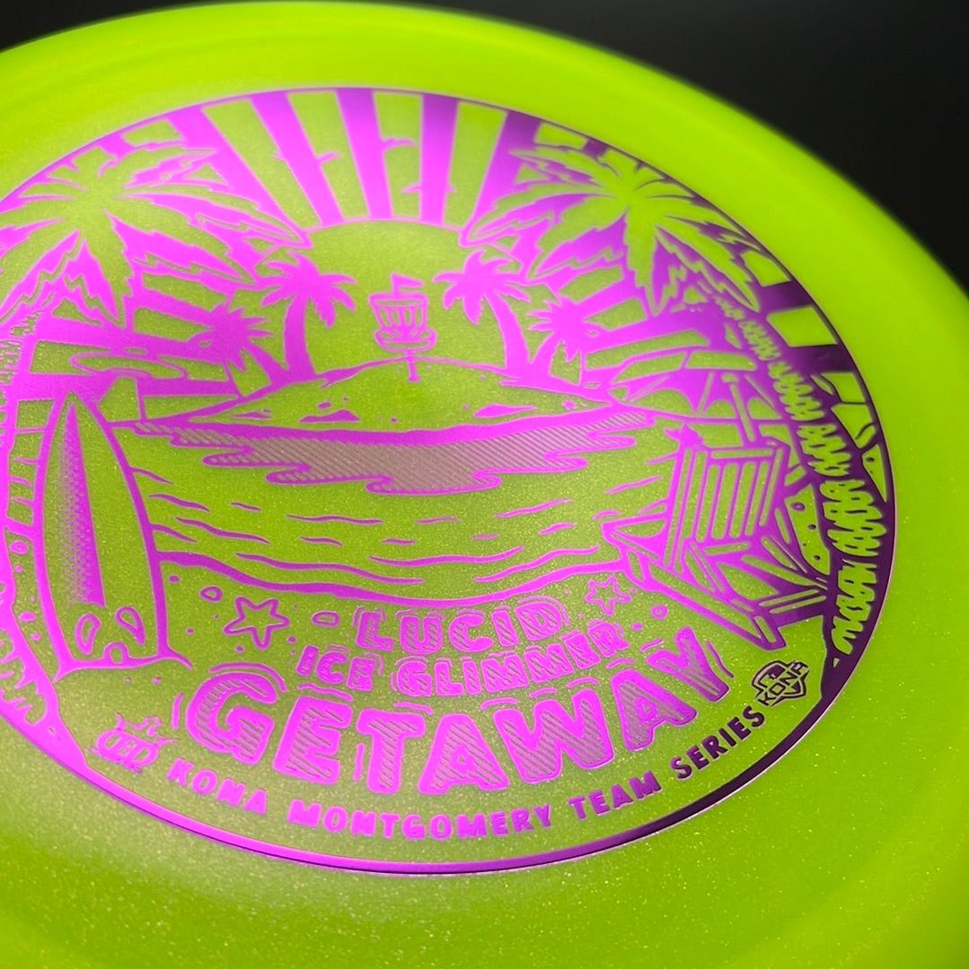 Lucid Ice Glimmer Getaway - Kona Montgomery Team Series Disc