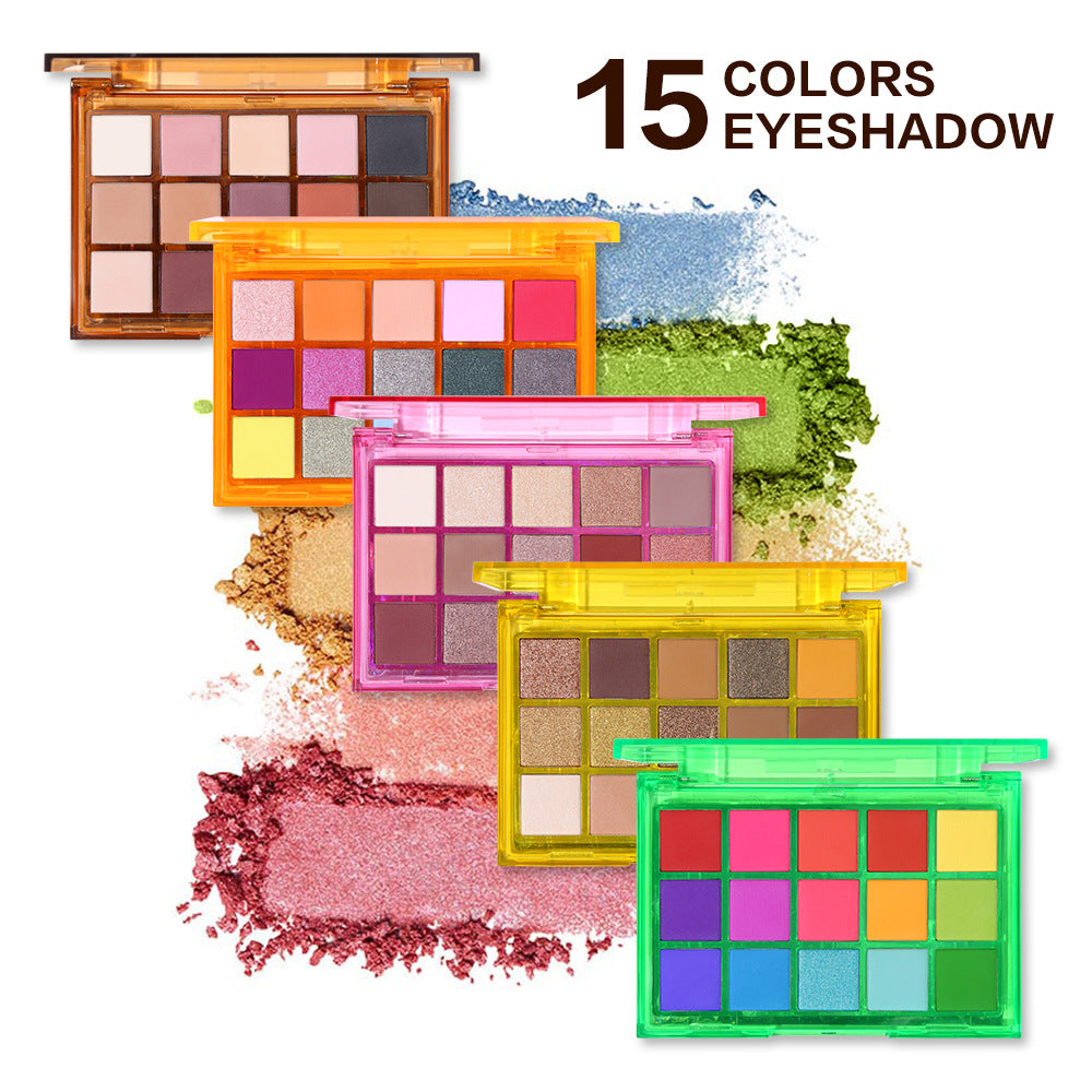 Paleta de Sombras Ucanbe Sweetheart Party de 15 Colores