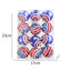 Hanging decorative props Captain America Christmas plastic ball hand-painted ball cover - Korvel