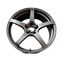 Ruedas Flow One F5 20x8.5 ET32 en Acabado Brillante de Gunmetal Plateado