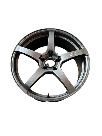 Flow One F5 20x8.5 ET32 Gloss Gunmetal Silver Wheels
