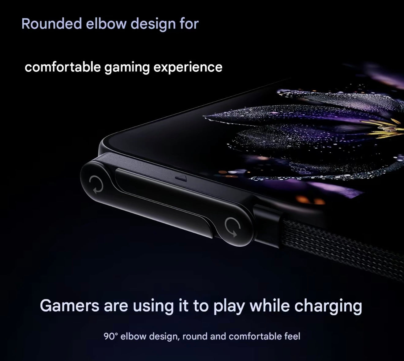 ChargeStand 2-in-1 Cable: Fast Charging & Phone Stand