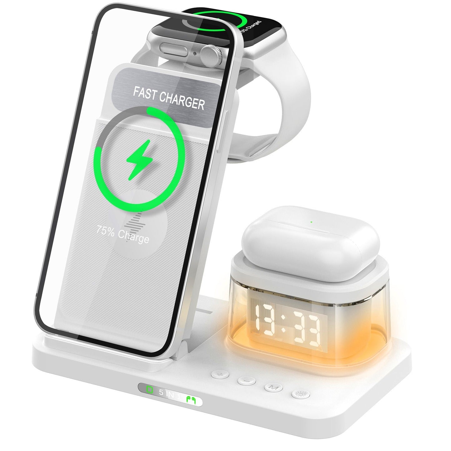 15W Fast Charging Wireless Mobile Phone Charging Station