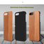 Funda de Bambú Genuina para iPhone - Cubierta de Madera Natural