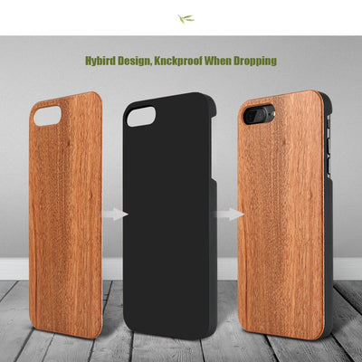 Genuine Bamboo Case for iPhone - Natural Wood Cover