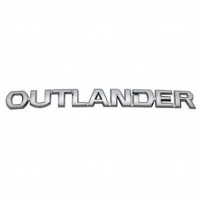 Mitsubishi Outlander Premium Rear Trunk Label