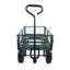 Wagon Cart Garden cart trucks make it easier to transport firewood (green) - Korvel