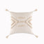 Tassels Cushion Cover 45x45cm Beige White Pillow Covers Decorative Pillow Case Square Home Boho Decor Macrame Pillowcase - Korvel