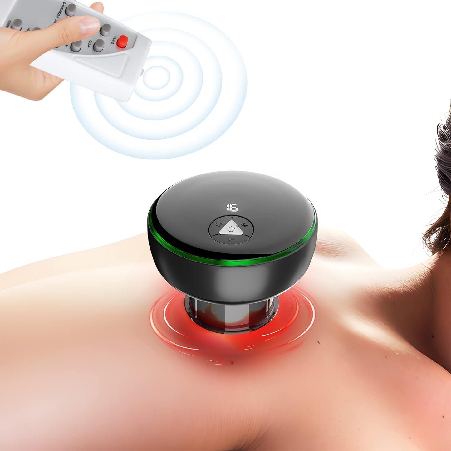 Electric Smart Cupping Therapy Set - 5 in 1 Remote Control