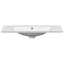 36" Single Bathroom Basin Sink, Vanity Top Only, 3-Faucet Holes, Resin - Korvel