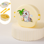 Cartoon cute microwaveable portable lunch box with buckle compartments - Korvel